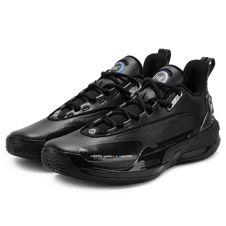 361° Abrasion Resistant Shock Absorbers Low top Basketball Shoes Men's Obsidian Black купить в интернет-магазине Yoocart с быстрой доставкой по России.