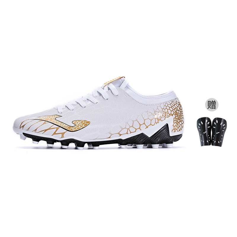 Joma Anti Slip Wear Resistant Soccer Shoes Men's White