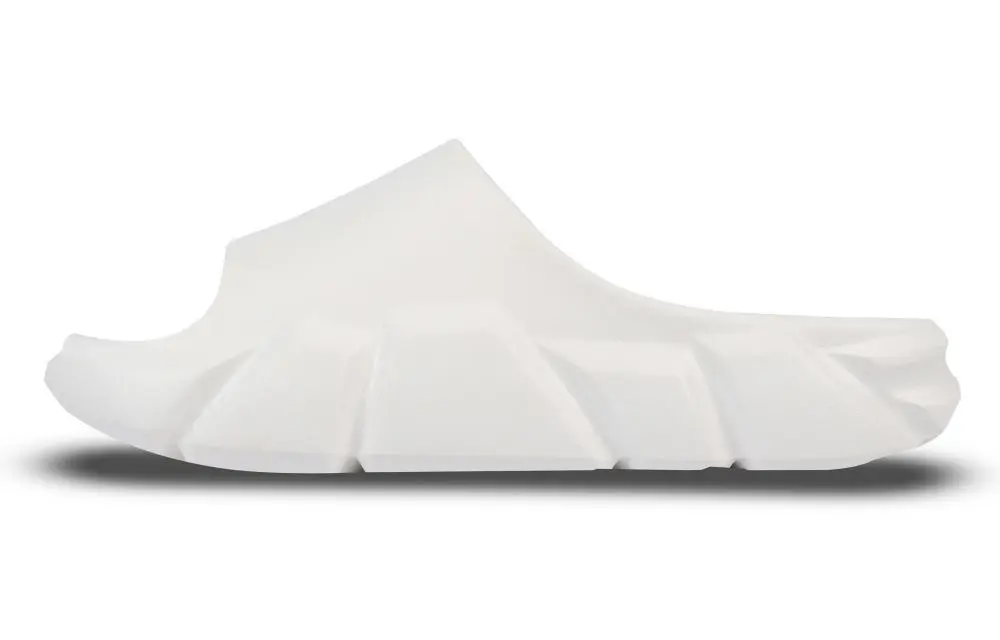 Jeep Slide Slippers Unisex Cream White