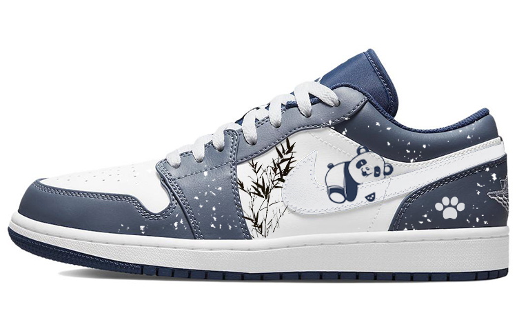 Jordan Air Jordan 1 Low-Top Vintage Basketball Shoes Men's Marine Blue