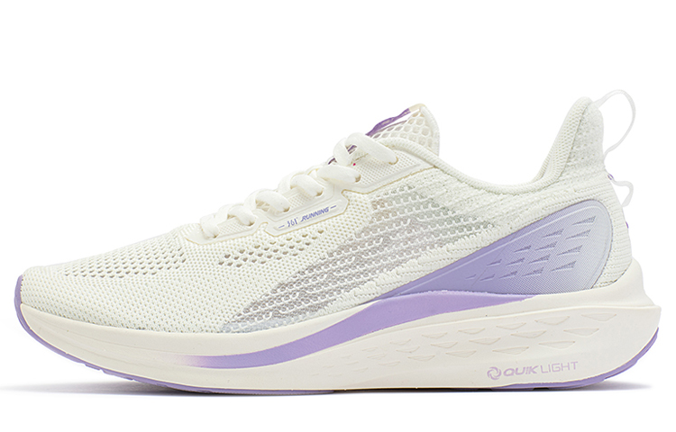 361° Slip Resistant, Abrasion Resistant, Breathable Running Shoes Women's Feather White