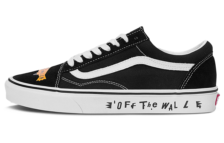 Vans Old Skool Classic Casual Skateboarding Shoes Series 275C Unisex Black