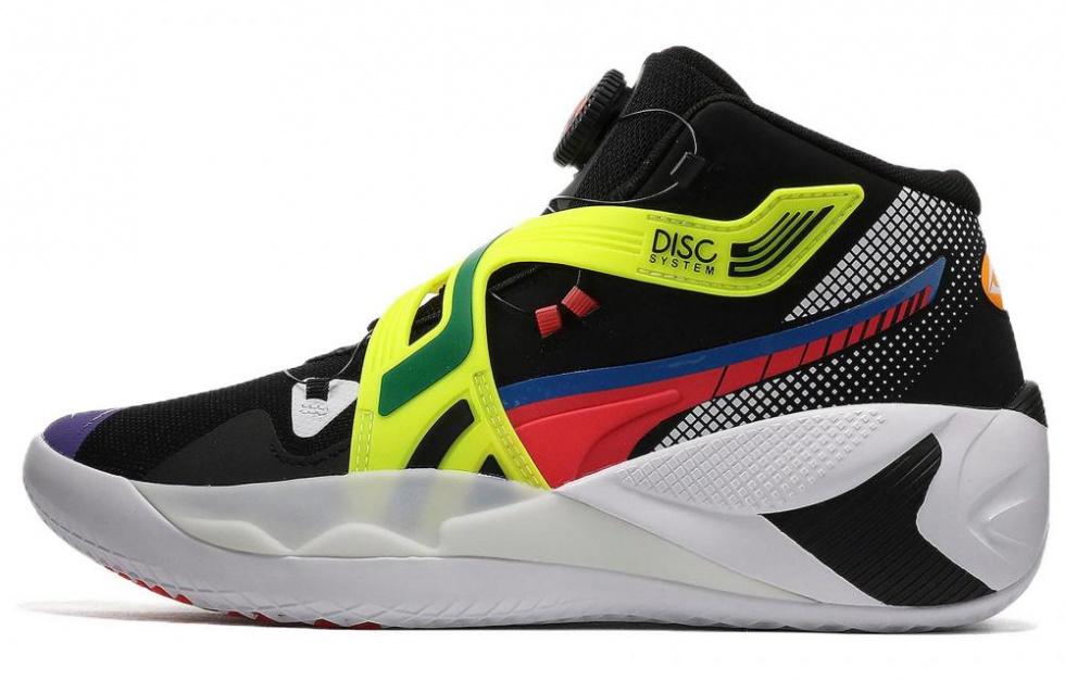 PUMA Disc Rebirth 'Black Yellow Alert'