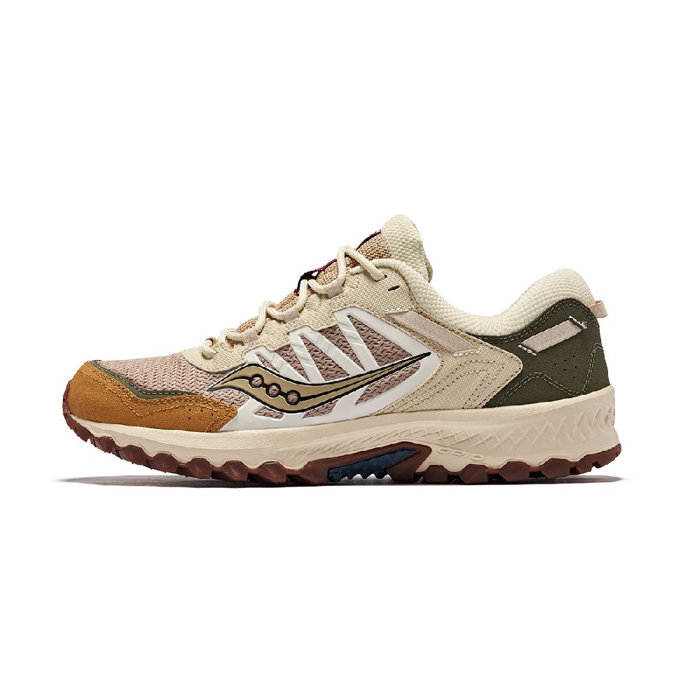 Saucony Grid Peak Tan Chino Green