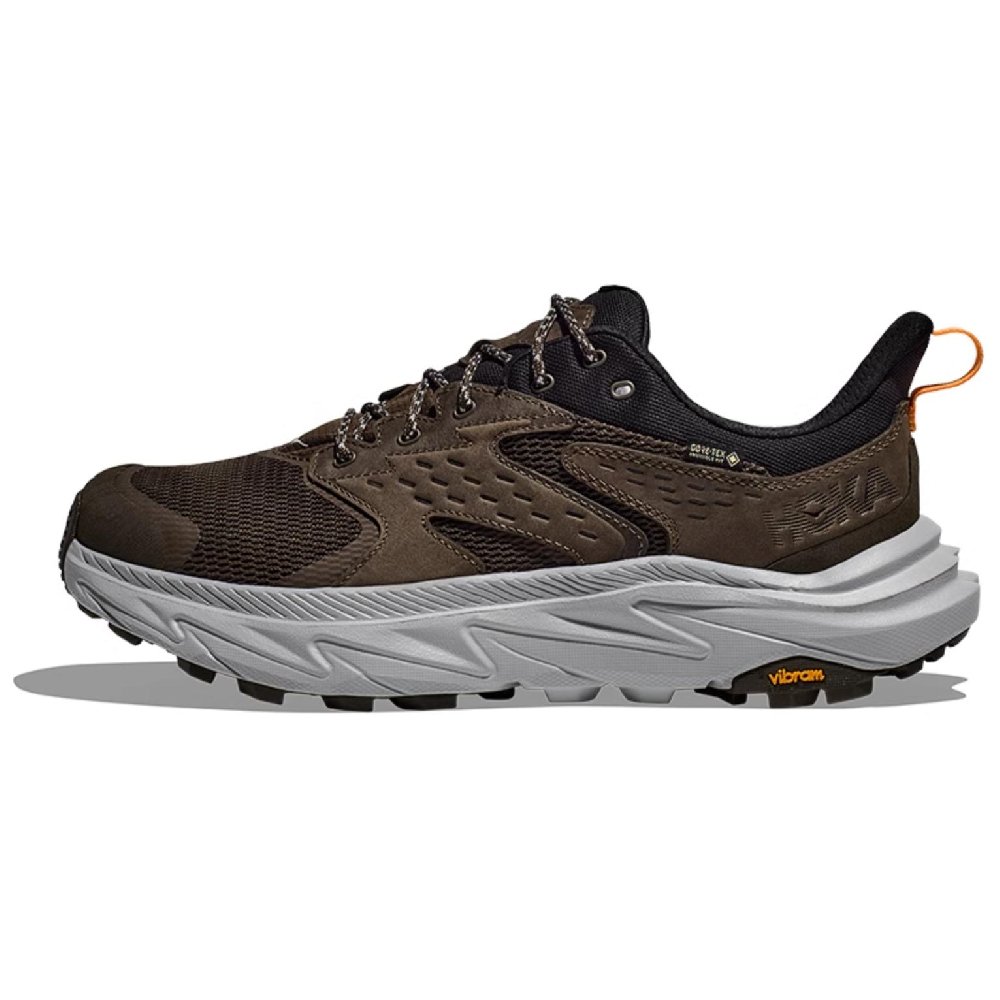 HOKA ONE ONE Anti-Slip Wear-Resistant Low-Top Trekking Shoes Unisex Dark Brown