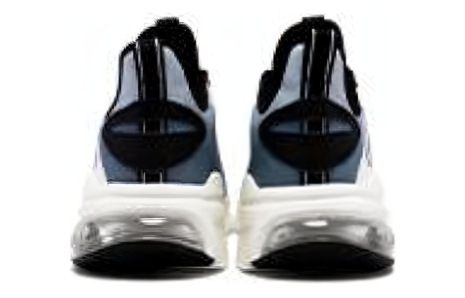 361° Cushioned Wear-Resistant Lightweight Low-Top Running Shoes Men's White Black