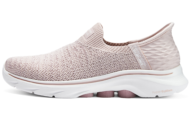 Skechers GO WALK 7 Cushioned Wear-Resistant Breathable Lightweight Low-Top Casual Running Shoes Women's Pink