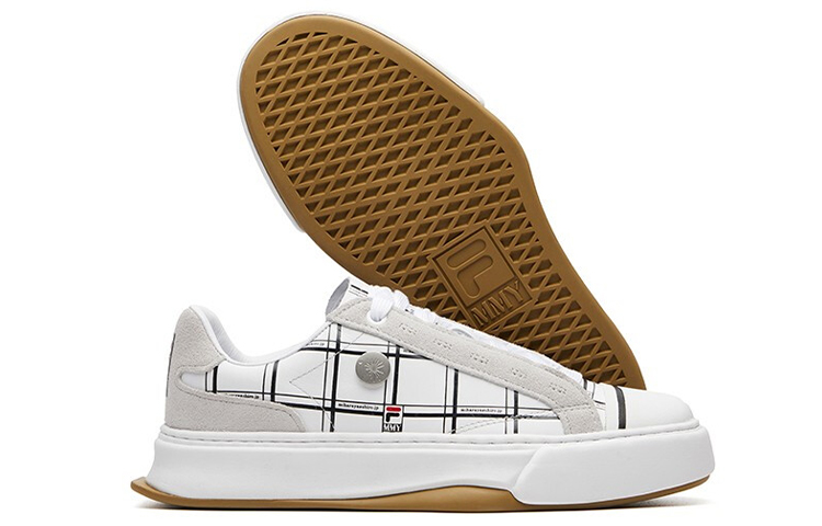 FILA FUSION Canvas Shoes 'White CheckeRed' Women's купить в интернет-магазине Yoocart с быстрой доставкой по России.