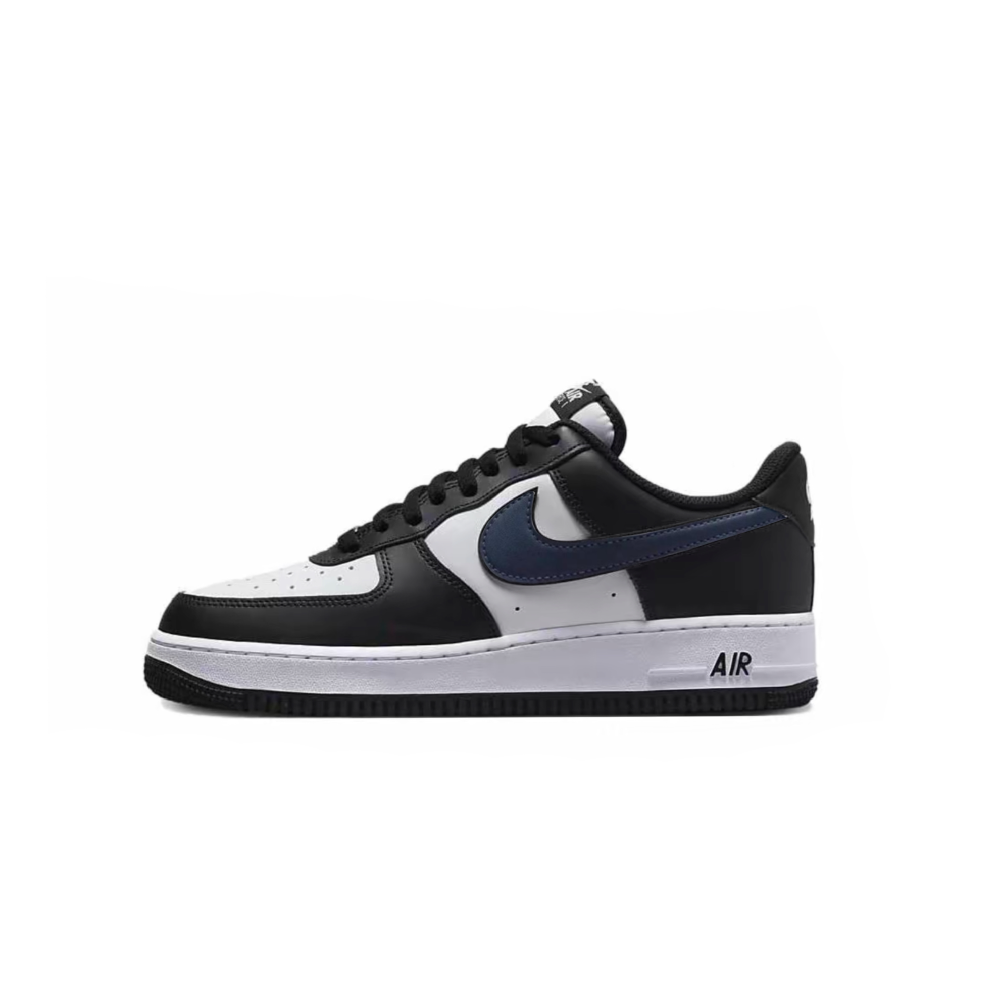 Nike Air Force 1 Cushioning Wear-Resistant Balance Low-Top Skateboard Shoes Unisex Black