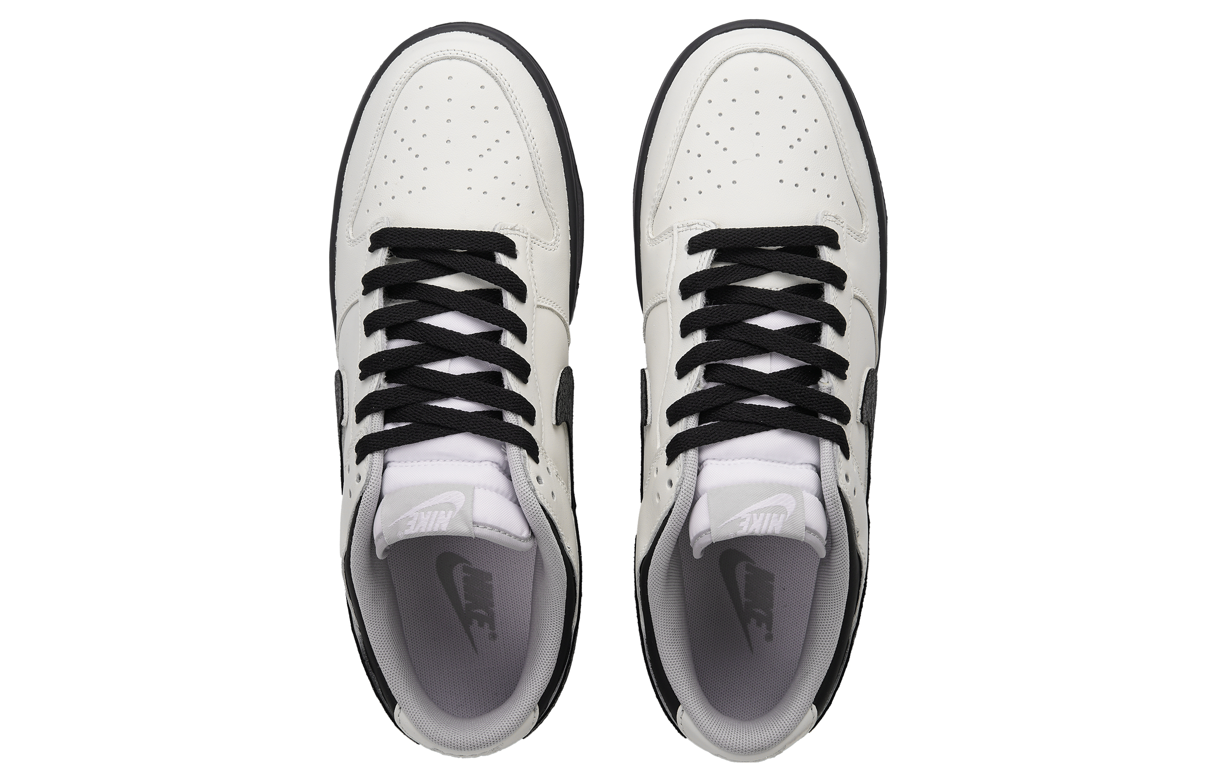 Nike Dunk Anti Slip Wear Resistant Low Top Skateboard Shoes Unisex Beige Black купить в интернет-магазине Yoocart с быстрой доставкой по России.