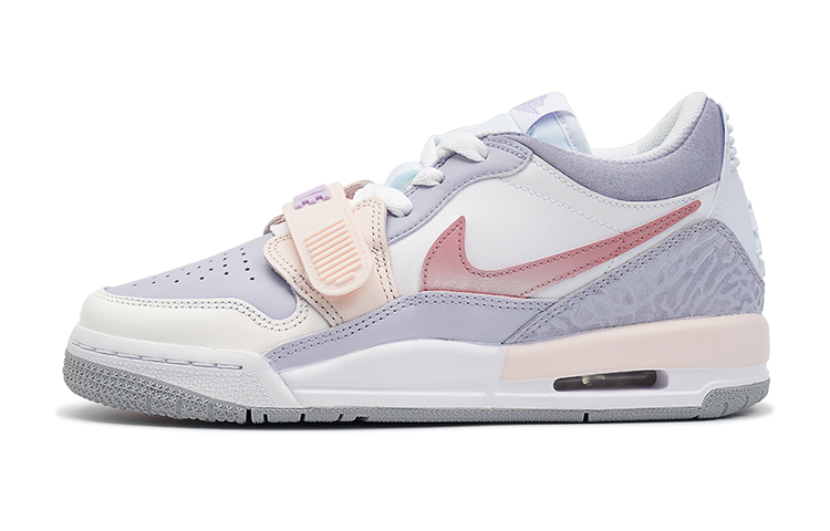 Jordan Legacy 312 Vintage Basketball Shoes Women's Low Top Pink