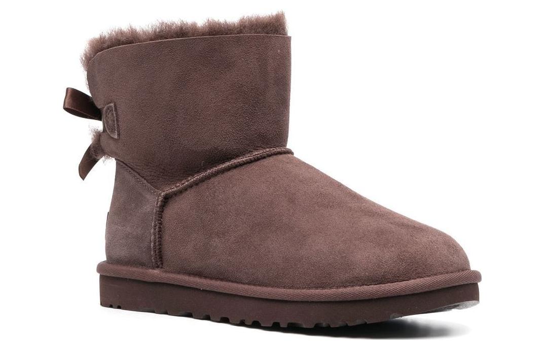 UGG Bailey Short Snow Boots Women's Burnt Wood Color