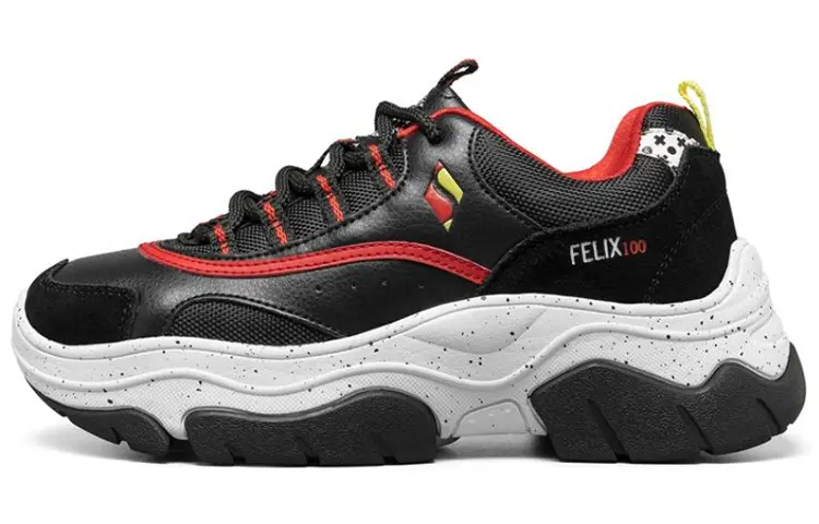 Skechers Amp'D X Felix Sneakers Black/Red Women's