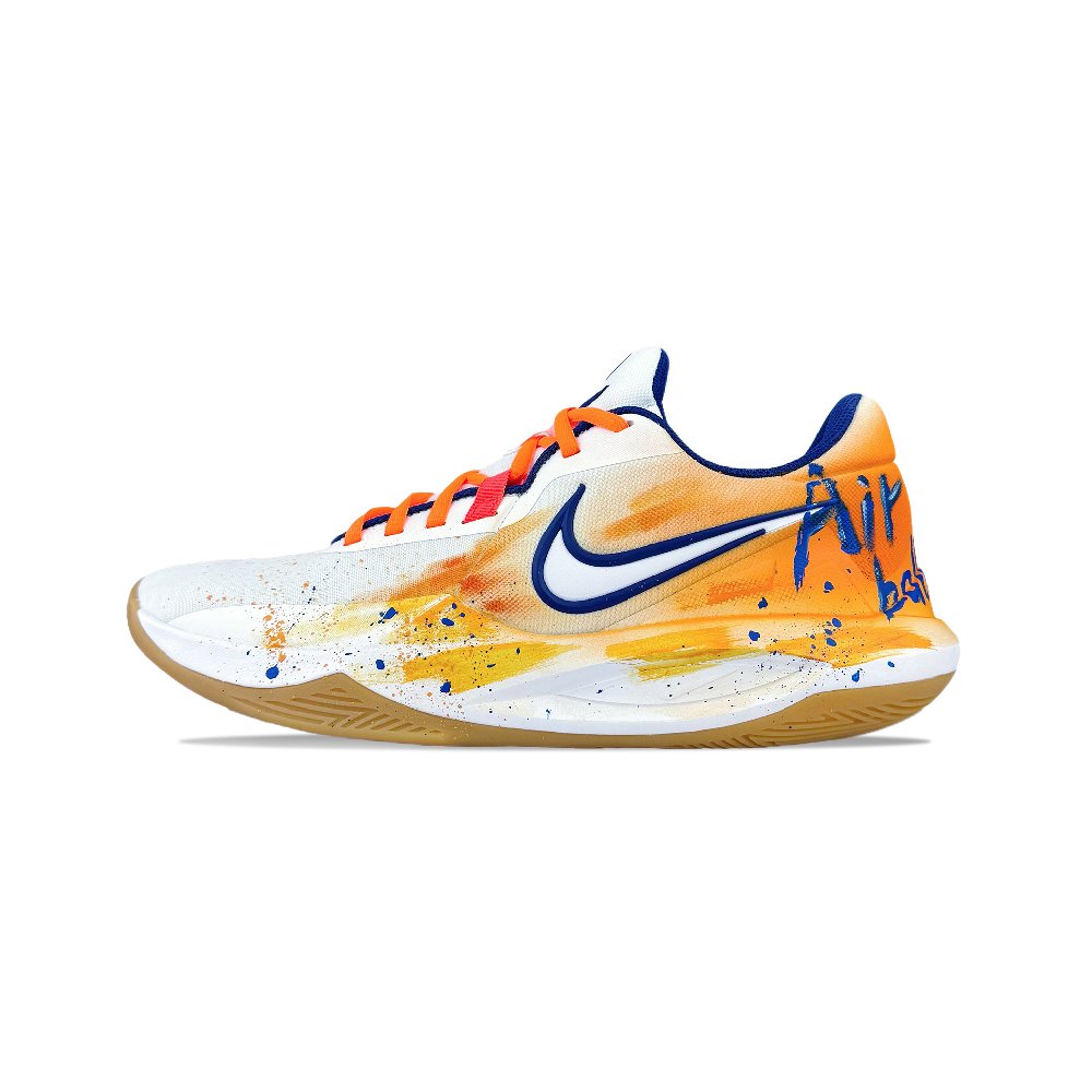 Nike Precision 6 Leap Of Faith Low Top Basketball Shoes Men's Orange