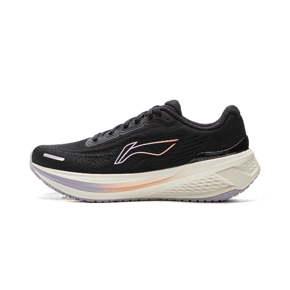 LiNing MINEPAIR 3.0 V2 Shock Absorbers Slip Resistant Abrasion Resistant Breathable Low Top Running Shoes Women's Black