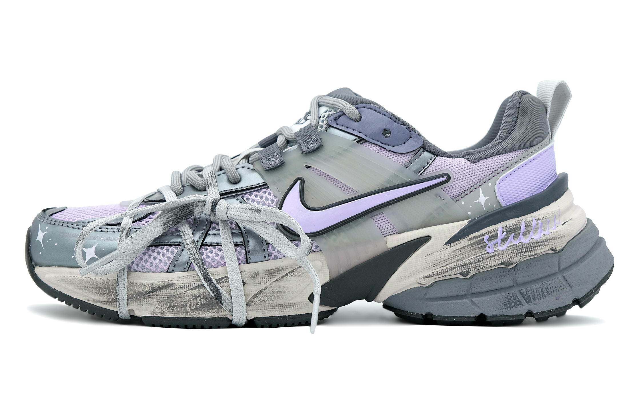 Nike V2K Run Low top Running Shoes Women's Light Purple купить в интернет-магазине Yoocart с быстрой доставкой по России.