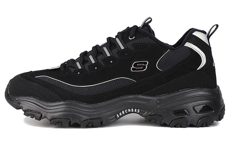 Skechers D'Lites Low Top Running Shoes Black
