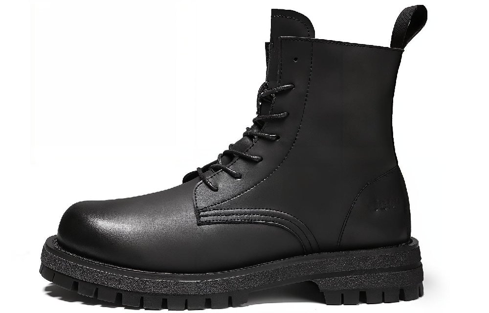 Jeep Martin Boots Men Black