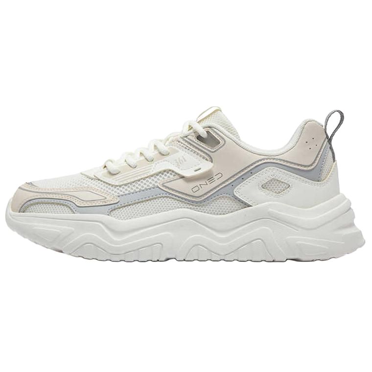 361° Non-slip Lightweight Low-Top Casual Shoes Men's White