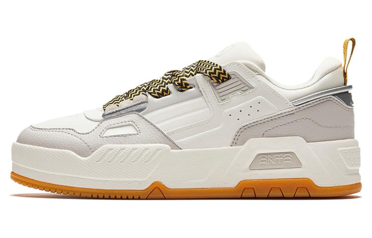 Anta Platform Low-Top Skateboard Shoes Men's White Gray