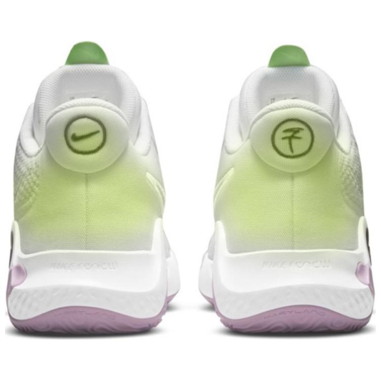 Nike KD Trey 5 IX Anti-Slip Wear-Resistant Low-Top Vintage Basketball Shoes Unisex White Yellow Green купить в интернет-магазине Yoocart с быстрой доставкой по России.