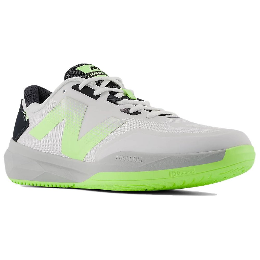 New Balance FuelCell 796v4 White Bleached Lime Glo Black