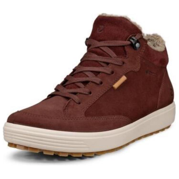 Ecco Soft 7 Ankle-Length Outdoor Boots Unisex Red Brown купить в интернет-магазине Yoocart с быстрой доставкой по России.
