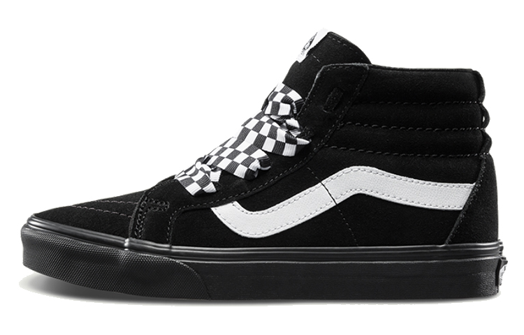 Vans Check Wrap SK8 Hi Alt Lace Black Women's