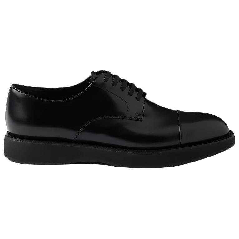 PRADA Men's Casual Shoes Men's Low top Black