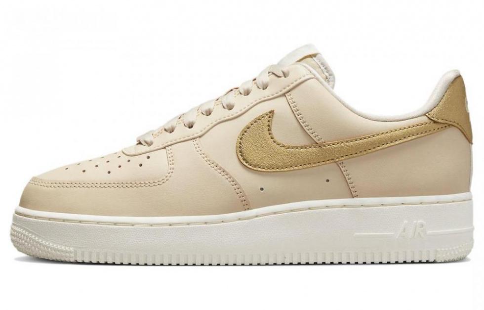 Nike Air Force 1 Low '07 Sanddrift Metallic Gold Women's