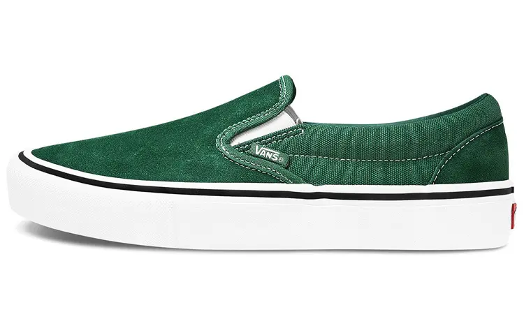 Vans Slip On Pro Classic Low Tops Casual Skateboarding Shoes Unisex Green