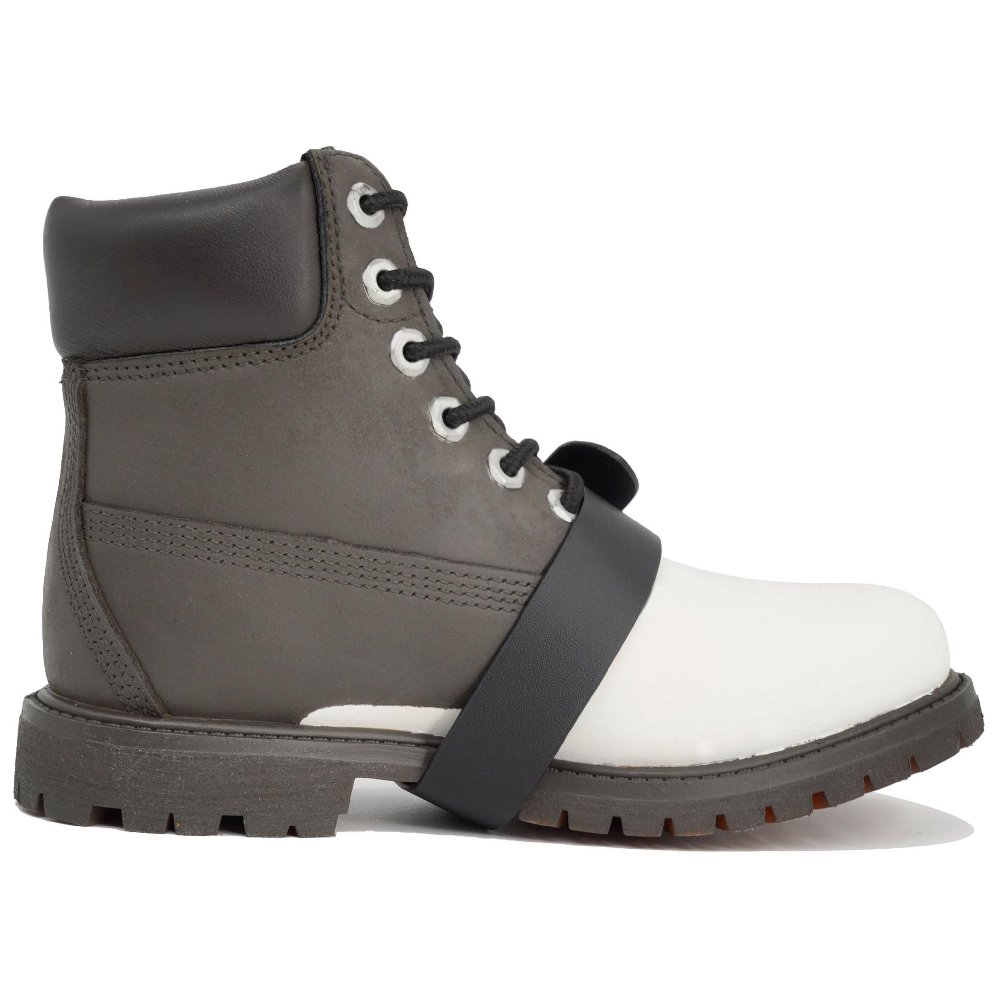 Timberland LTDZ Punk Martin Shopping Bag Water-Resistant Slip-Resistant Short Outdoor Boots Women's Black White