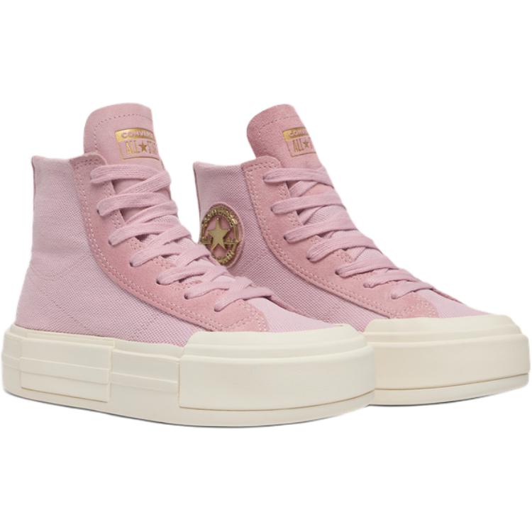 Converse All Star Wear-resistant And Lightweight High-Top Canvas Shoes Unisex Pink