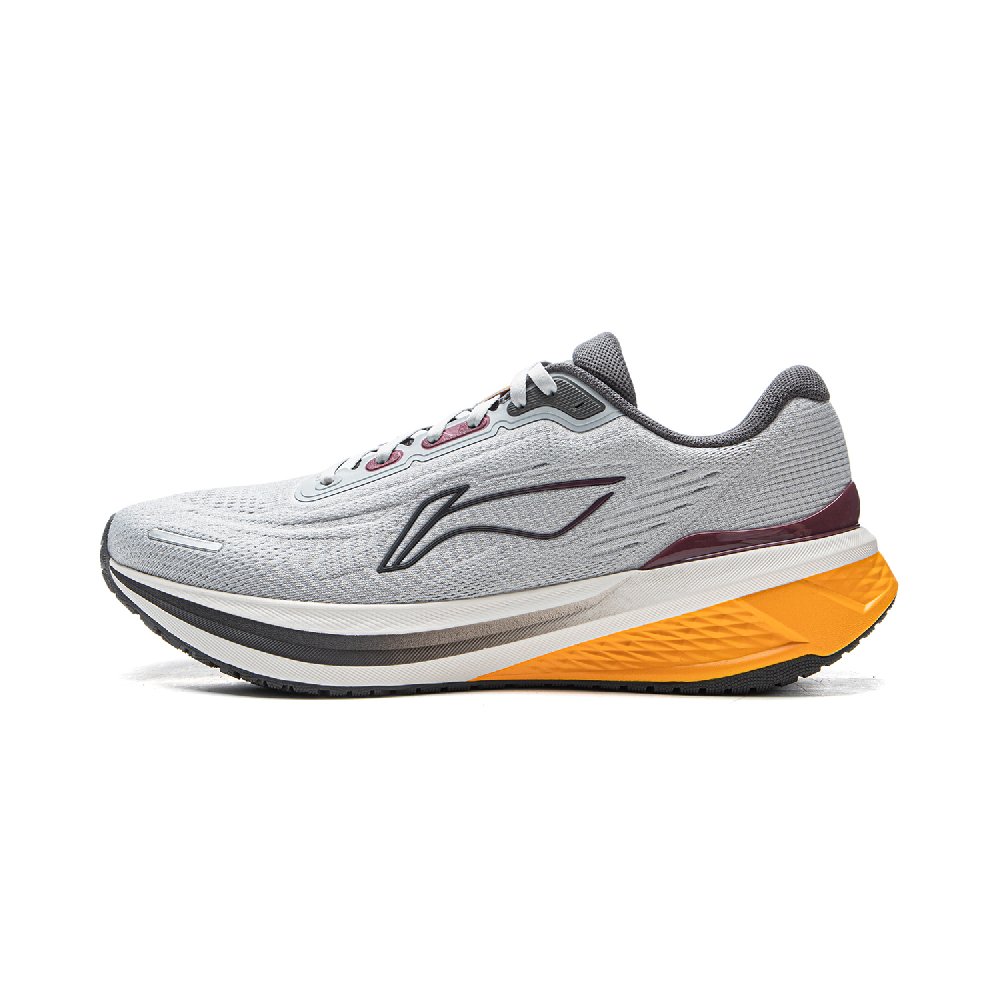 LiNing MINEPAIR 3.0 V2 Shock Absorbers Slip Resistant Low Top City Commute Running Shoes Men's Mist Gray