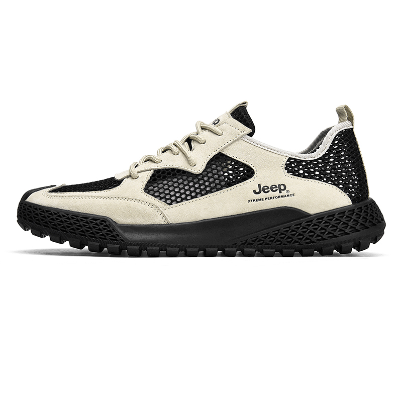 Jeep Casual Shoes Men Low-Top Sand
