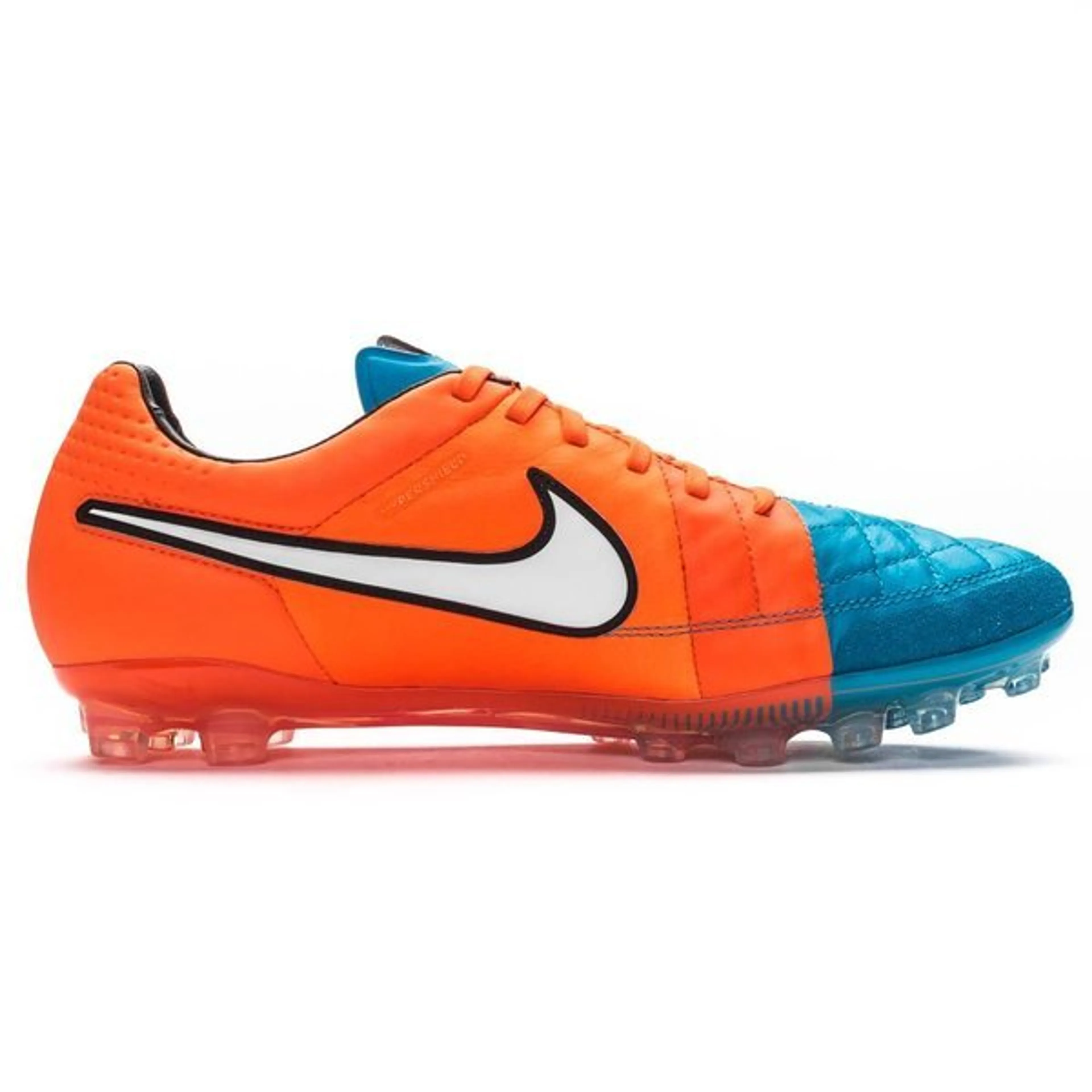 Nike Tiempo Legend 5 AG Artificial Ground Breathable Quick Dry Soccer Shoes Men's Blue Orange купить в интернет-магазине Yoocart с быстрой доставкой по России.