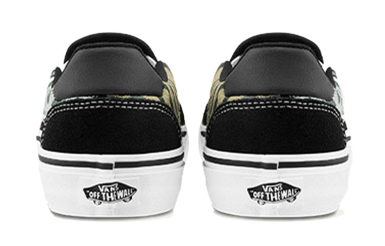 Vans Slip on Black/Leopard Women's