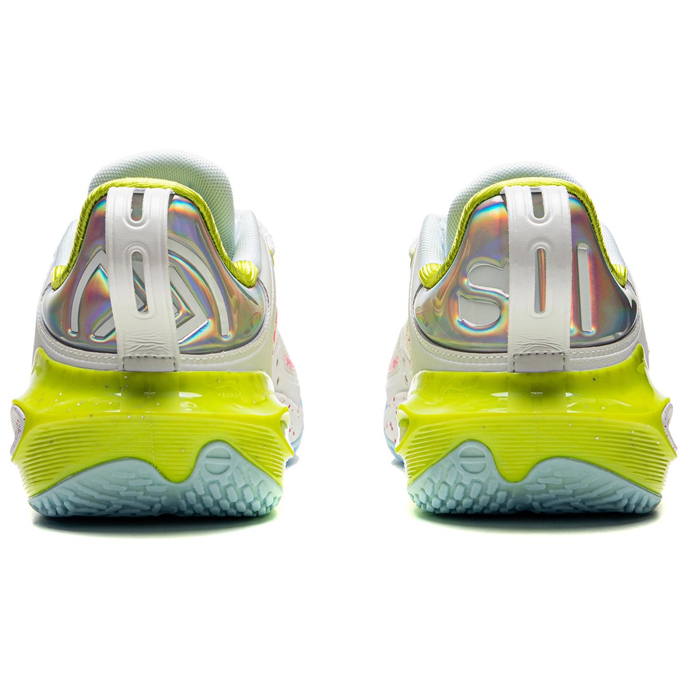 LiNing Flash Strike 11 Supportive And Elastic Low-Top Basketball Shoes Men's White Green Red купить в интернет-магазине Yoocart с быстрой доставкой по России.
