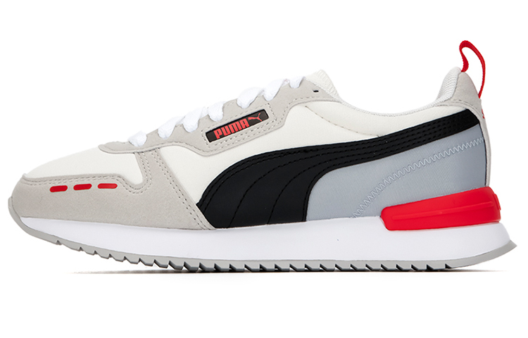 PUMA R78 Mesh 'Vaporous Grey High Risk Red'