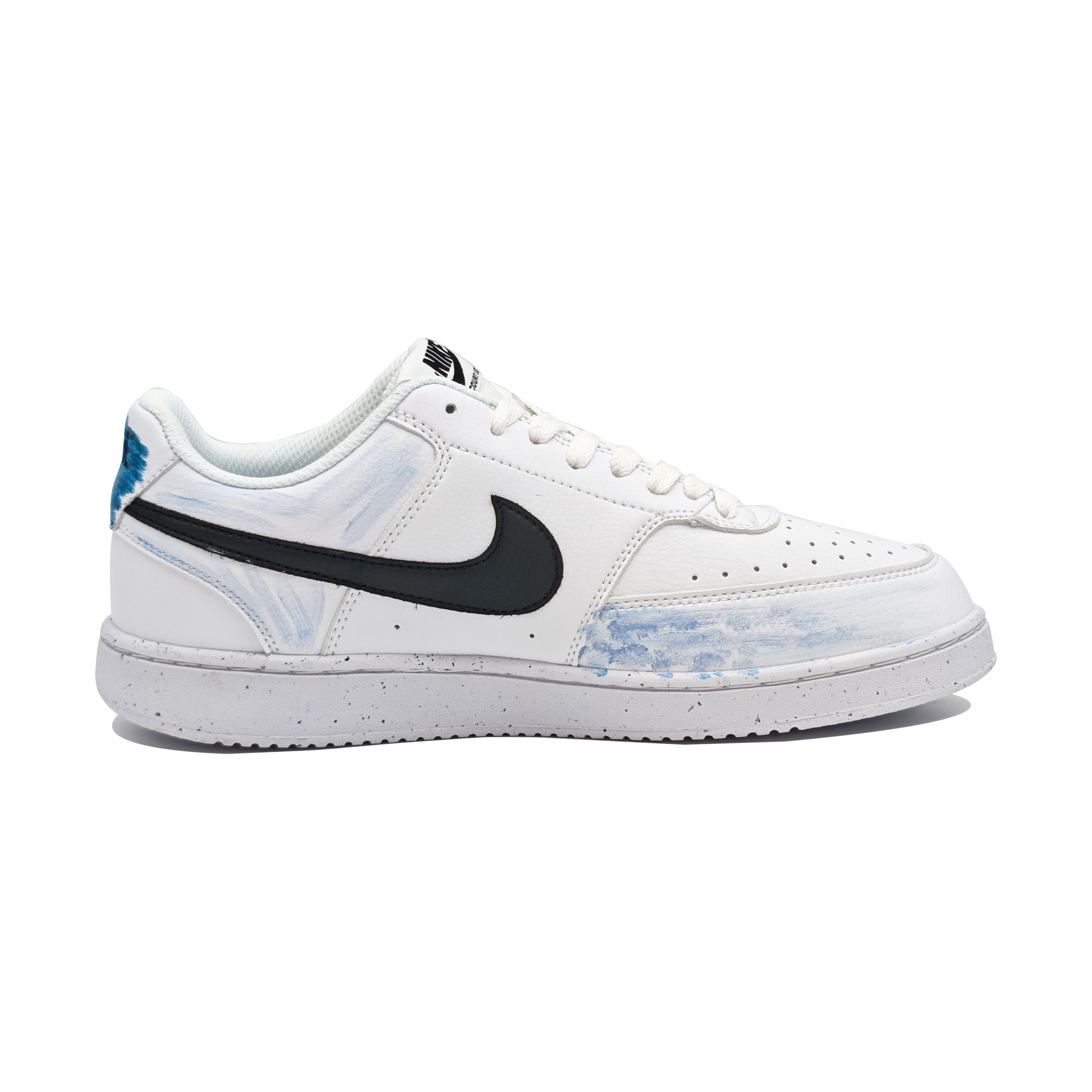 Nike Court Vision Skateboard Shoes Unisex Low top Light Blue