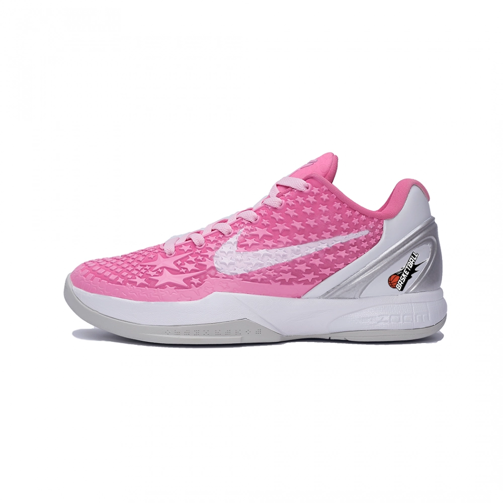 Nike Zoom Kobe 6 Victory 8 Cushioning Low top Basketball Shoes Unisex Pink
