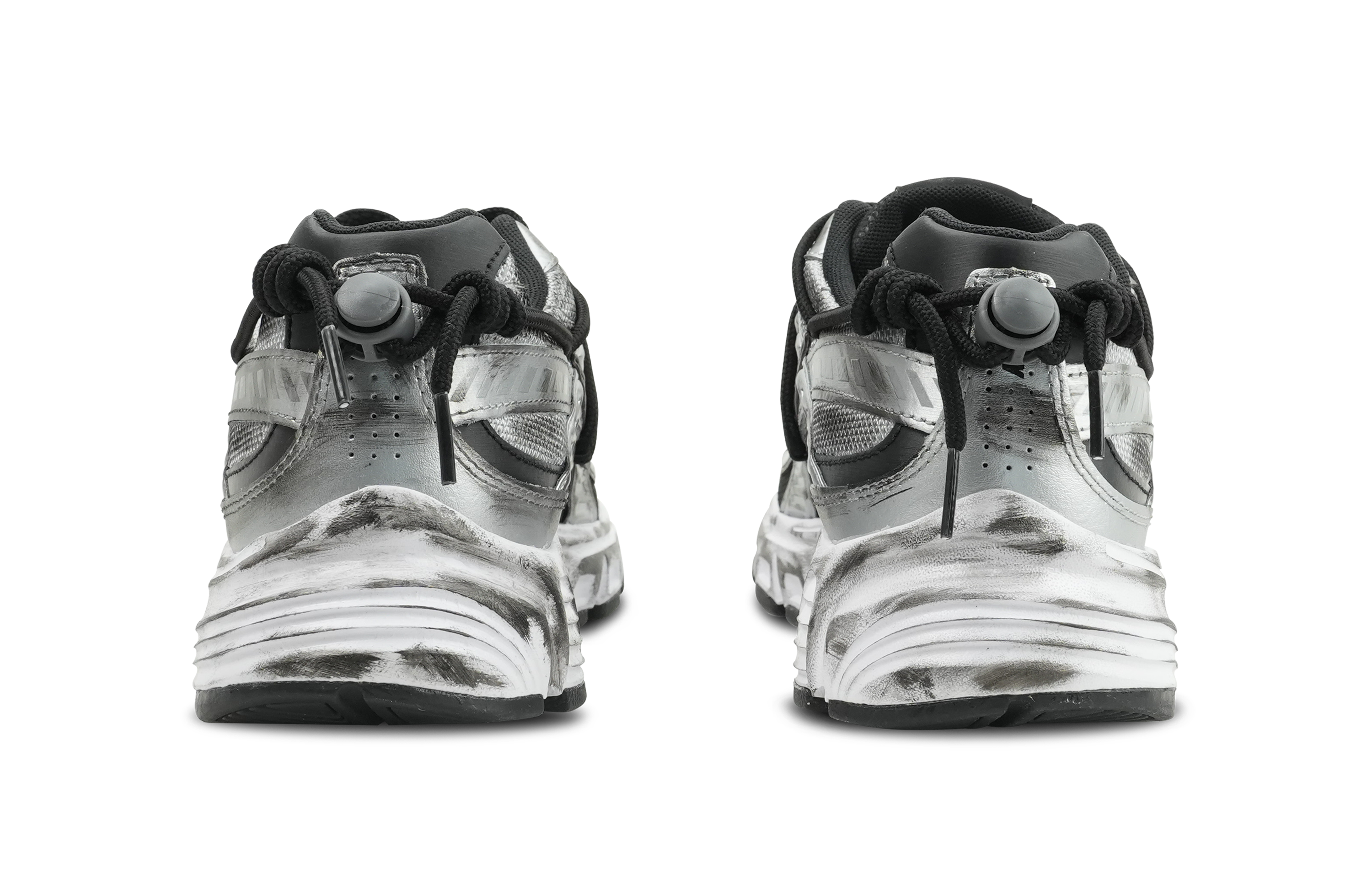Nike Initiator Slip Resistant Abrasion Resistant Low top Running Shoes Men's Black Silver купить в интернет-магазине Yoocart с быстрой доставкой по России.