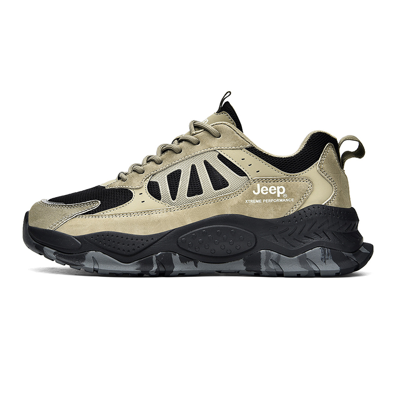Jeep Low Top Chunky Sneakers Men's Light Dusty Green