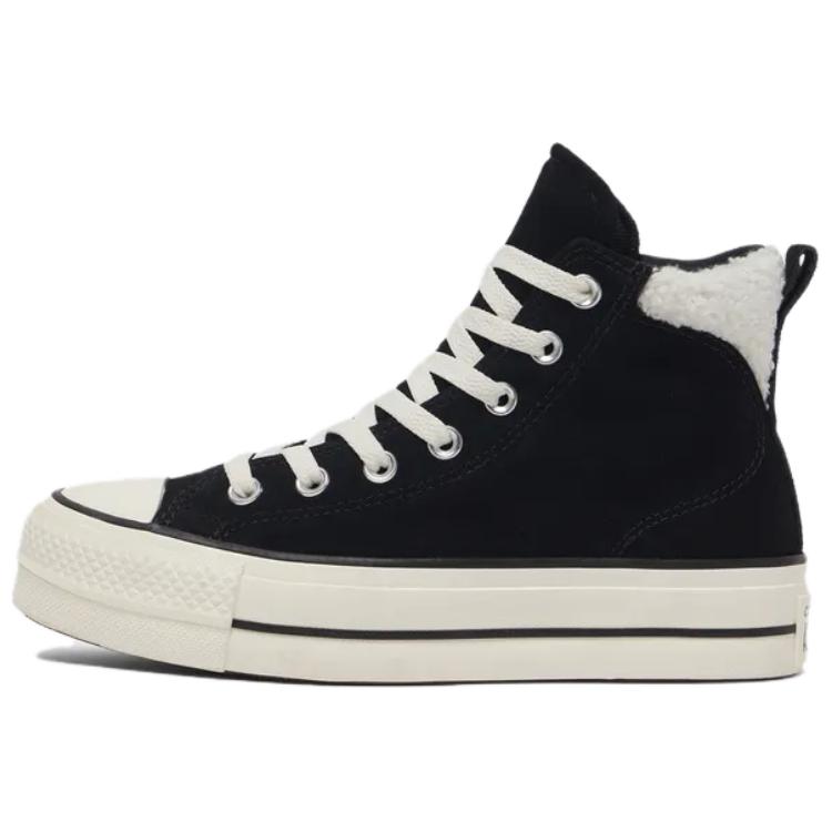 Converse Chuck Taylor All Star Lift Platform High 'Puff Black Egret' Women's