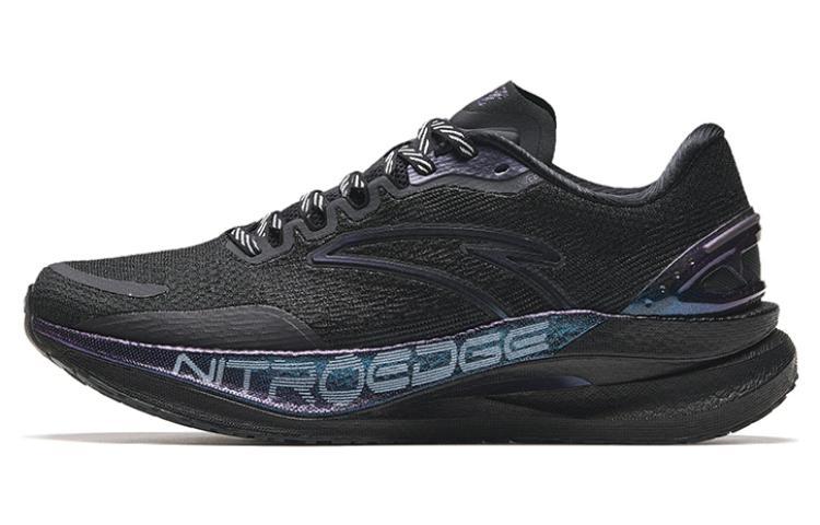 Anta Champion 2nd Gen Pro Cushioned Slip Resistant Abrasion Resistant Low Top Casual Running Shoes Men's Black