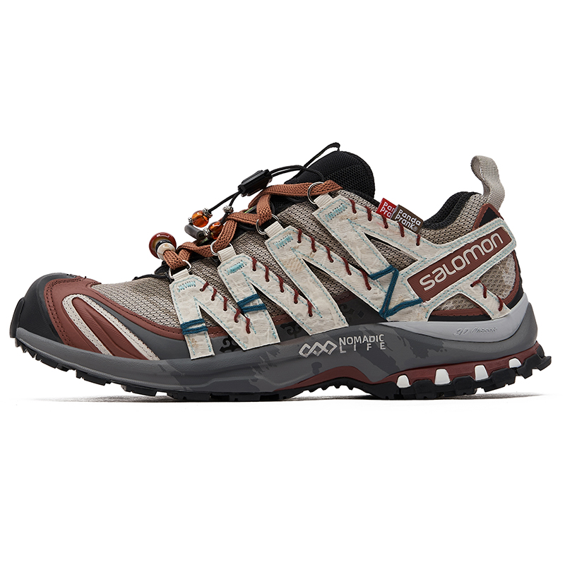 SALOMON XA Pro 3D ADV Cushioning Wear-Resistant Low-Top Hiking Shoes Unisex Black Umber