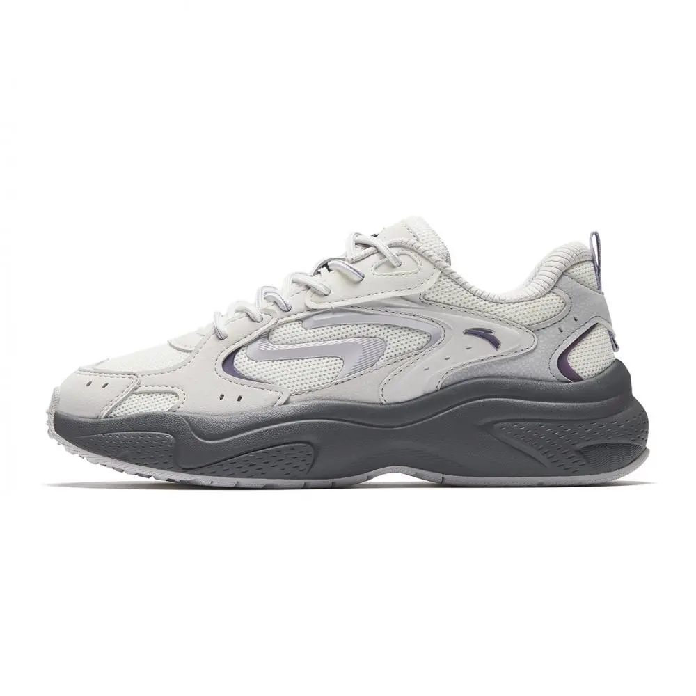 Anta Wear resistant And Lightweight Low top Casual Running Shoes Women's