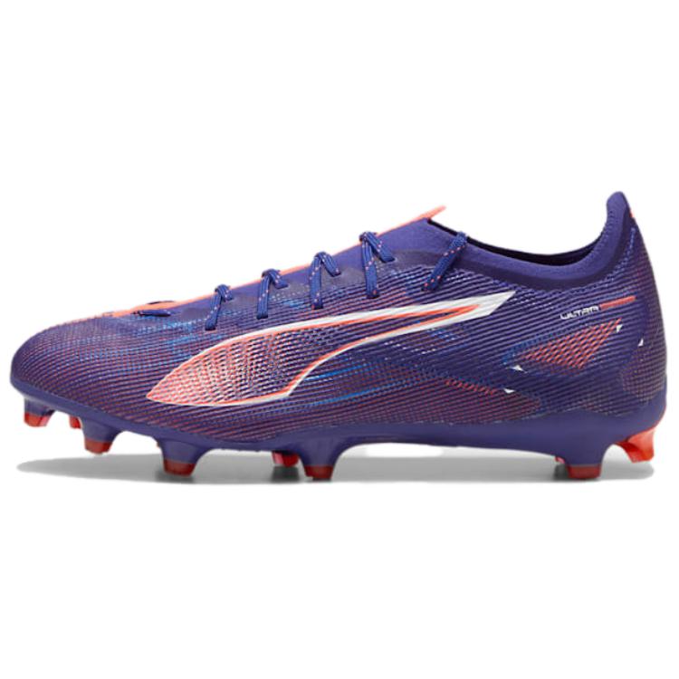 PUMA Ultra 5 Collection AG Short Rubber Studs FG Long Rubber Studs Soccer Shoes Men's Blue Purple