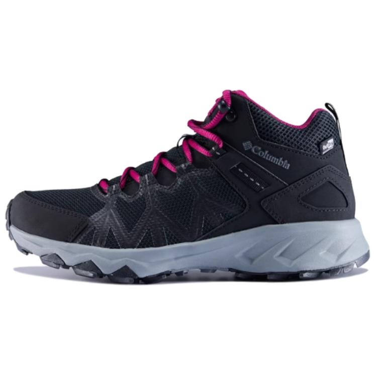 Columbia Peakfreak 2 Anti-Slip Wear-Resistant Mid-Top Hiking Shoes Women's Black