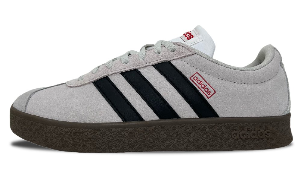 Adidas Neo VL Court 2.0 Anti Slip Wear Resistant Low Top Skateboard Shoes Unisex Yellow White